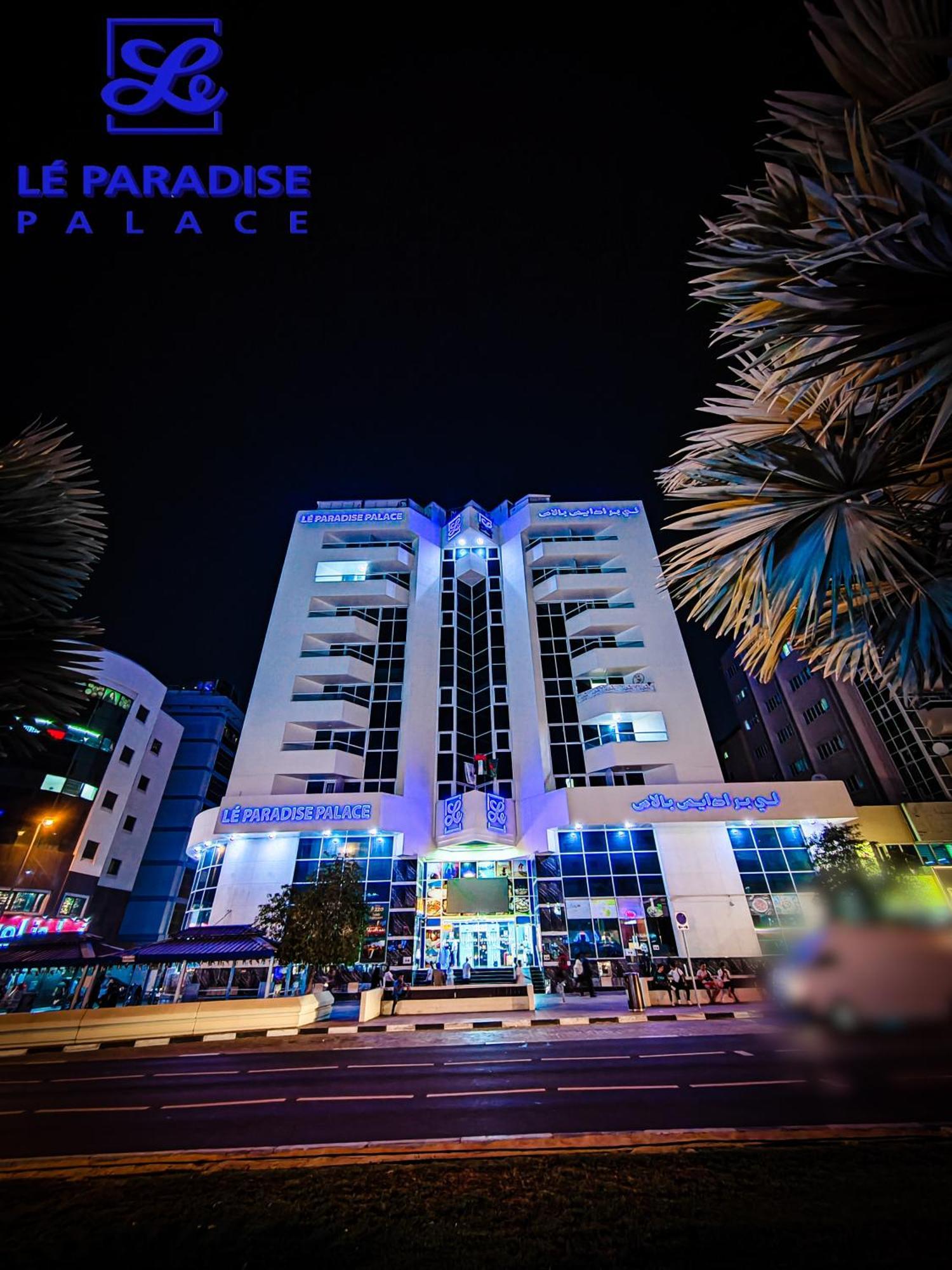 Le Paradise Palace Hotel Dubai Exterior photo